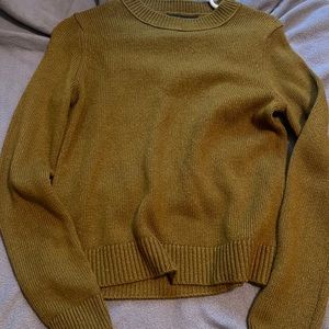 Olive green banana republic sweater